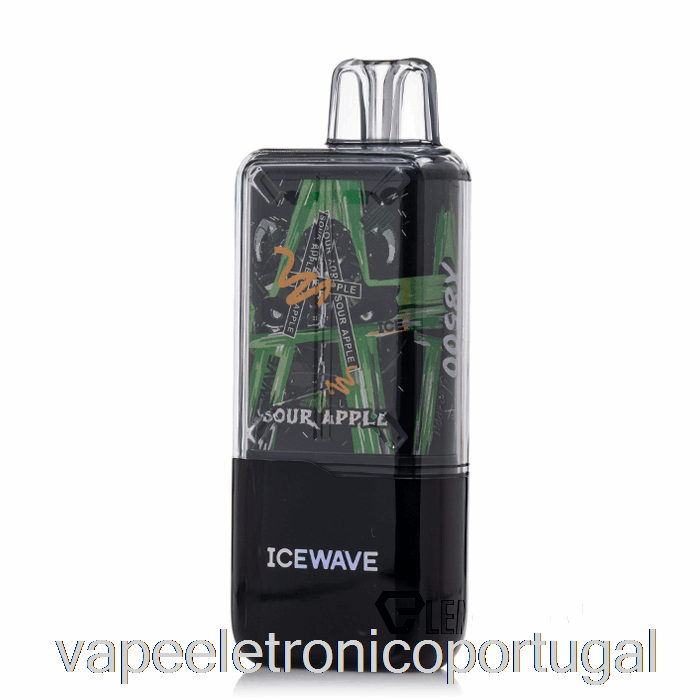 Vape Eletrônico Icewave X8500 Descartável Maçã Azeda